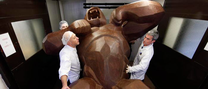 Jean-Paul Hévin sorprende con un espectacular Kong chocolatero