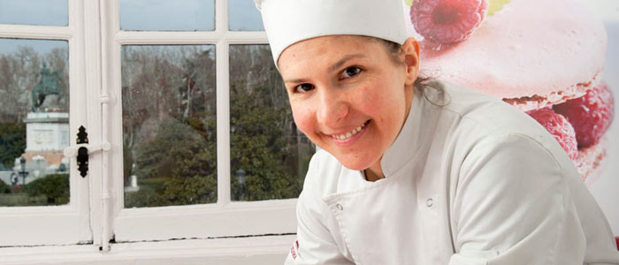 Catalina Botero, profesora de Chocolate y Pastelería Artística, Panadería y Masas Fermentadas y el Experto en Pastelería Profesional