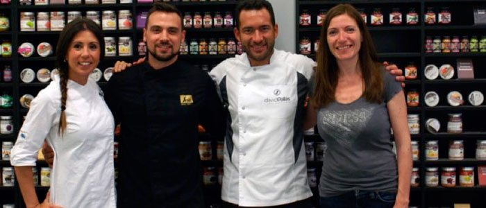 David Pallàs y Rocío Arroyo, representantes de la marca Home Chef de Sosa Ingredients