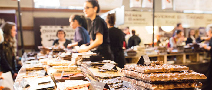 Salon du Chocolat 2015,  éxito on y off line 