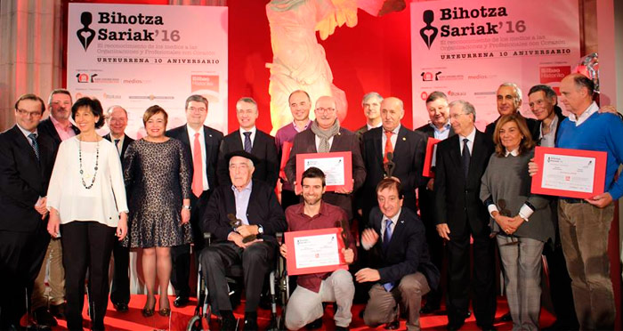 Premios Bihotza foto grupo