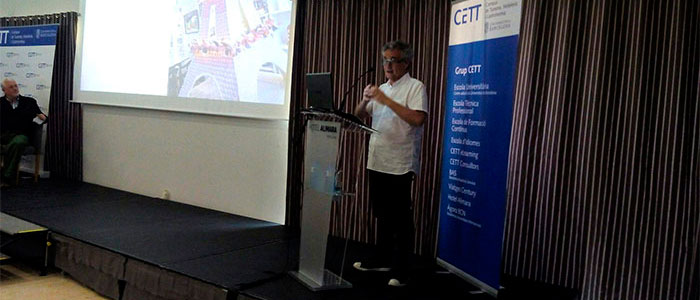 Christian Escribà, ponente Diálogos en CETT
