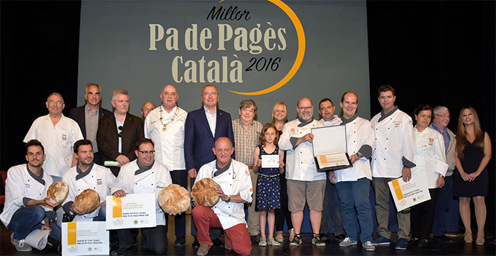 Todos los finalisras del Millor Pa de Pagès Català 2016