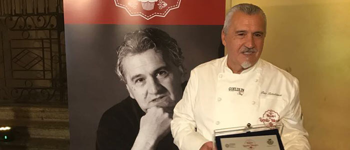 Paco Torreblanca recibe el premio "Mejor panettone fuera de italia"