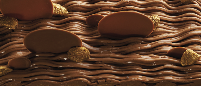 Postre chocolate, almendra, mandarina en 3 formatos. Fotos Pablo Baracat