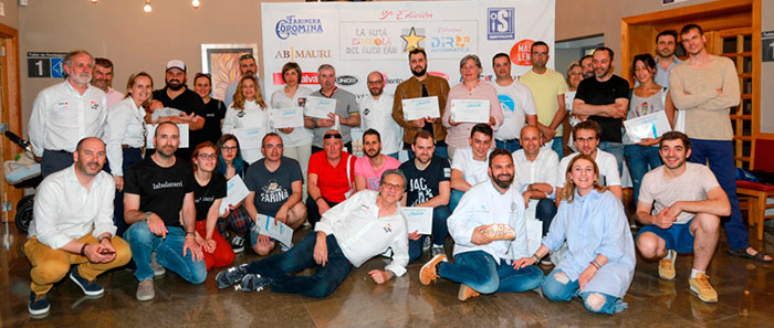 Panaderos con diploma en Ruta del Buen Pan Galicia 2019