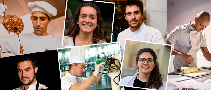 Los perfiles pasteleros de los 100 jóvenes talentos de la gastronomía de BCC