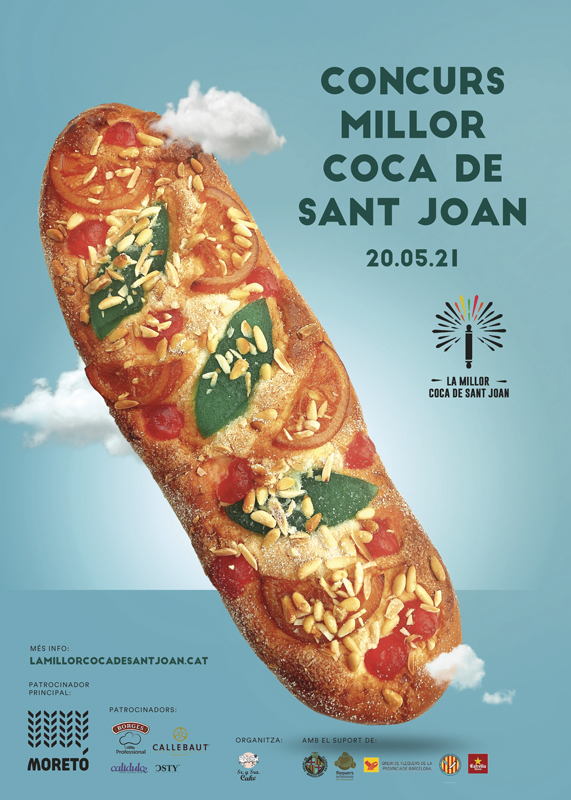 Cartel del concurso a la mejor coca de San Juan