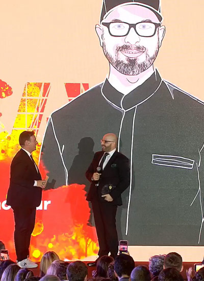 Antonio Bachour, mejor chef pastelero en The Best Chef Awards por segunda vez 