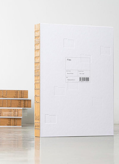 El libro Files de Ramon Morató, premio Laus 2022 al diseño editorial
