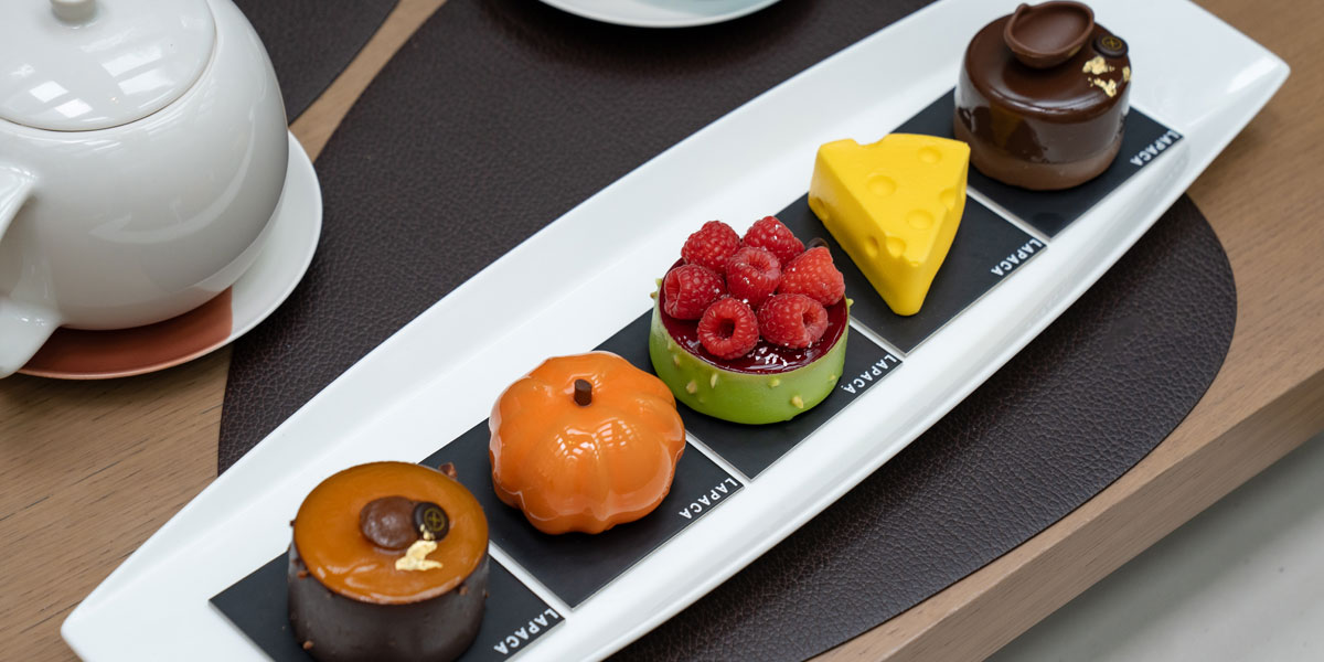 Postres de Raúl Bernal en Mandarin Oriental Barcelona