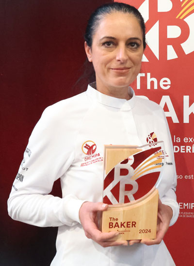 Georgina Reinares gana el premio a la excelencia The Baker 2024