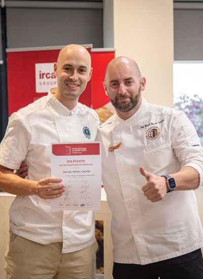 Miguel Ángel Castro gana el Concurso Mejor Artesano del Panettone Ibérica de Irca