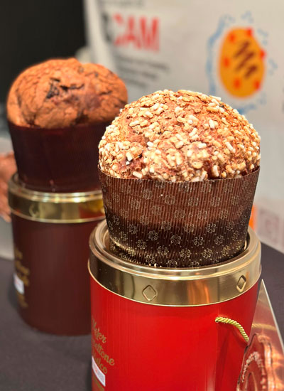 Toni Vera y Felipe de Santa Cruz, ganadores del concurso Mejor Panettone de España 2024