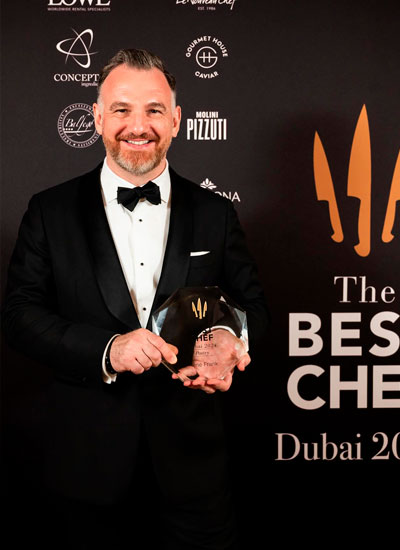 René Frank, mejor chef pastelero del mundo en The Best Chef Awards 2024