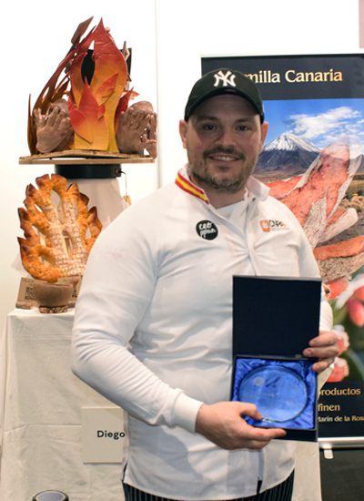 La esencia canaria de Diego Marín conquista el Campeonato de España de Panadería