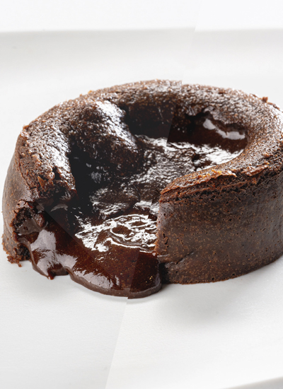 Bizcocho Moelleux (cake húmedo de chocolate) del libro The Cacao Alphabet 
