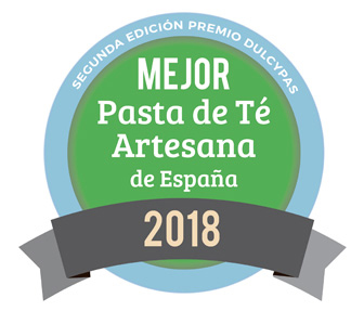 Premio Mejor Pasta de Té Artesana de España 2018