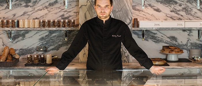 Esencia y diseño en la nueva Pâtisserie de Famille de Antony Prunet