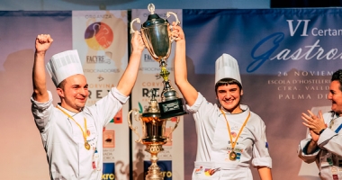 Víctor de Castro, campeón de pastelería en el Certamen Nacional de Gastronomía