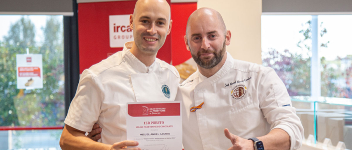 Miguel Ángel Castro gana el Concurso Mejor Artesano del Panettone Ibérica de Irca