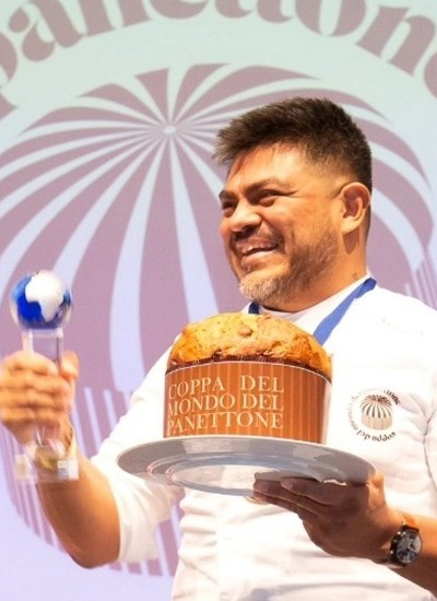 Tonatiuh Cortés arrebata el podio a Italia y se proclama campeón del mundo de panettone 2024